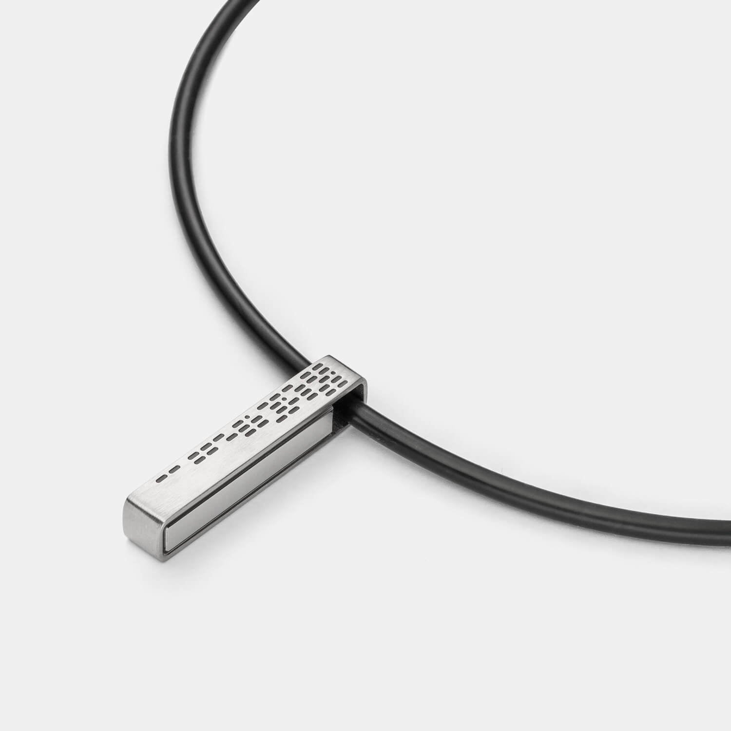 Morse Code Anhänger