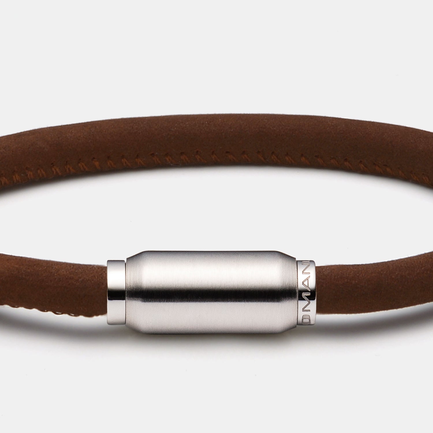 Armband, Leder, mittelbraun