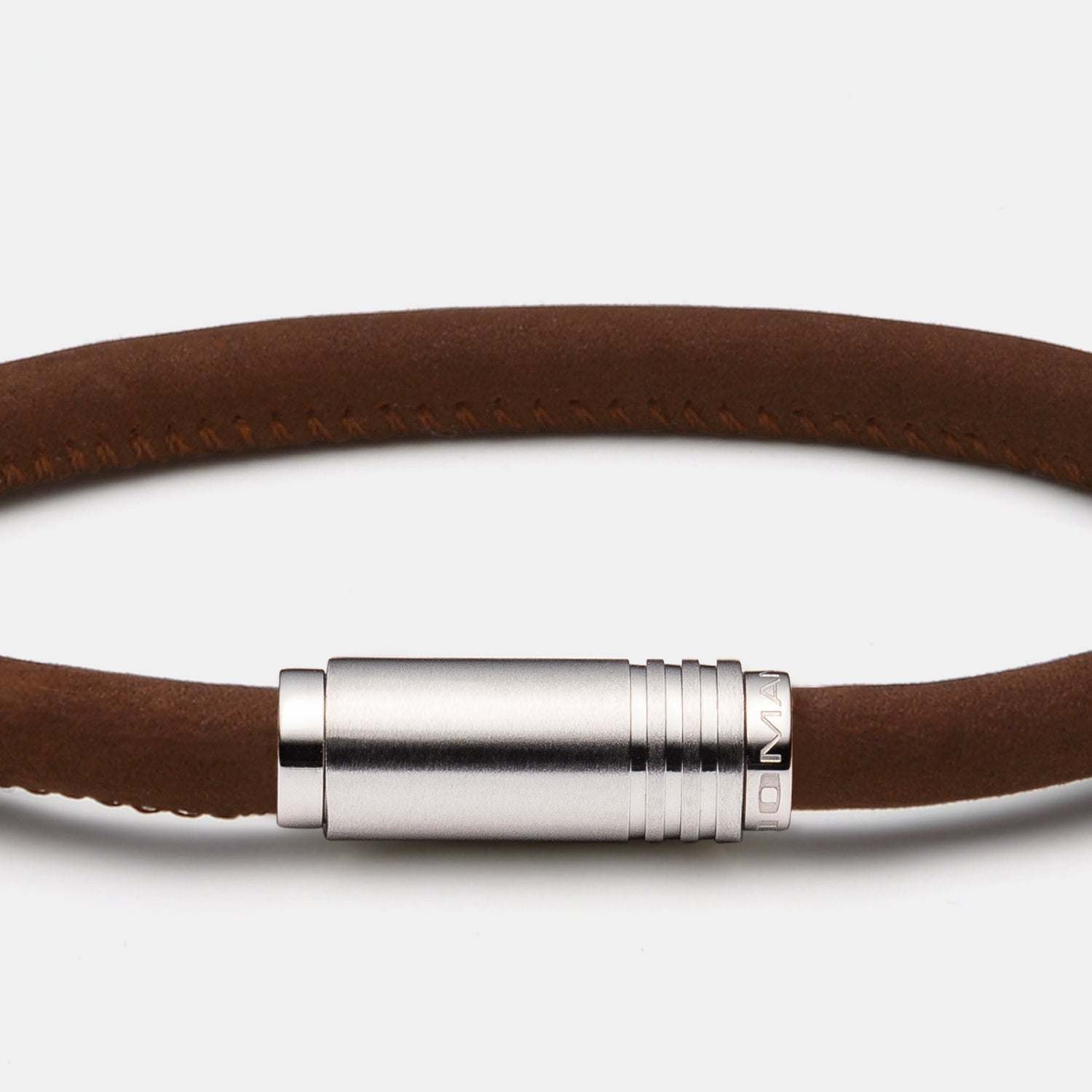Armband, Leder, mittelbraun