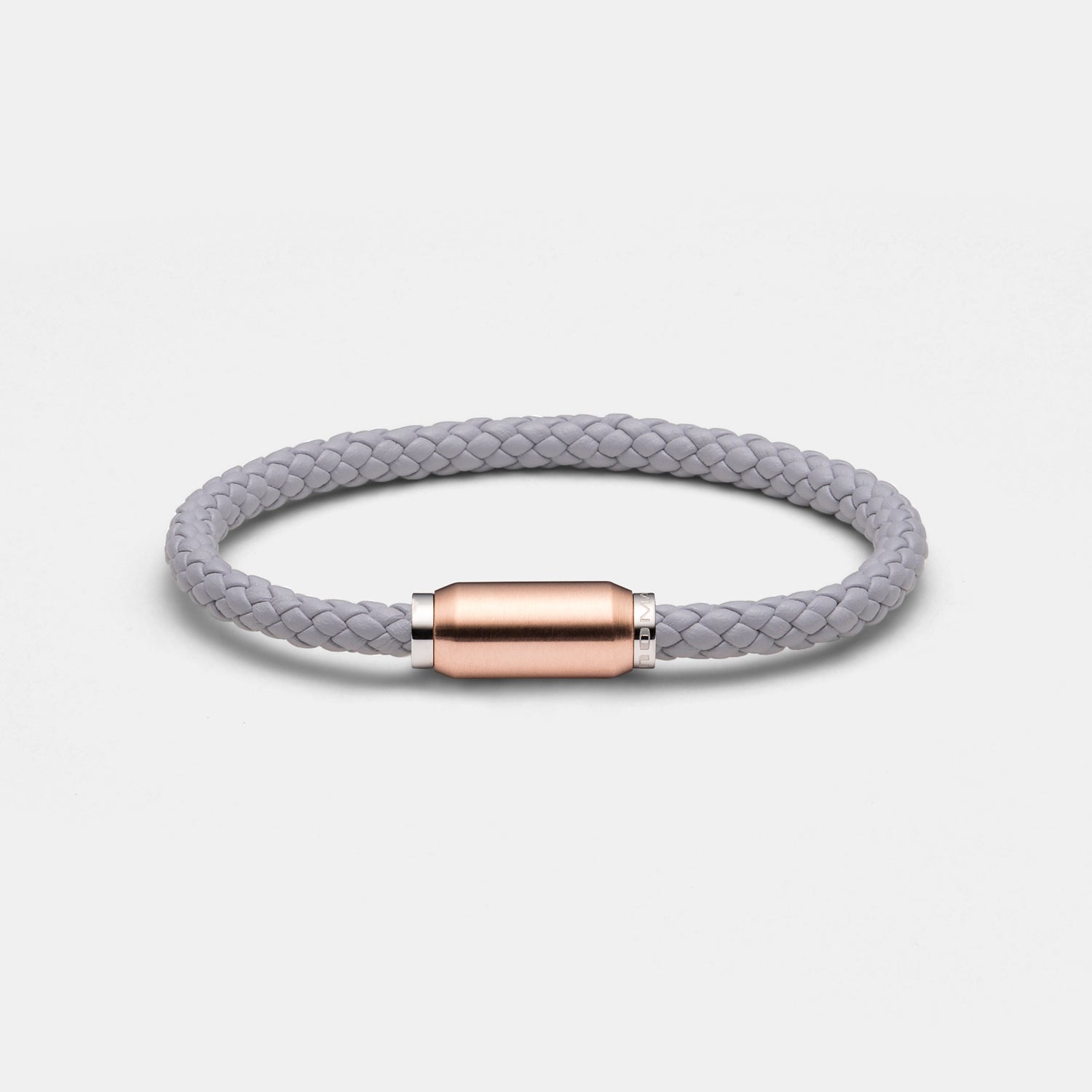 Leder Armband, grau