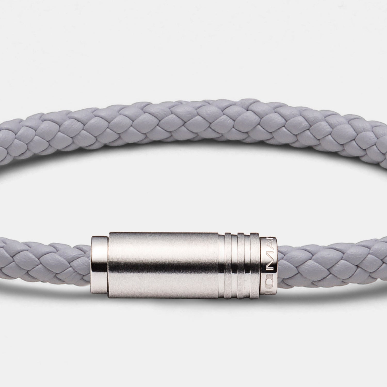 Lederarmband,, grau