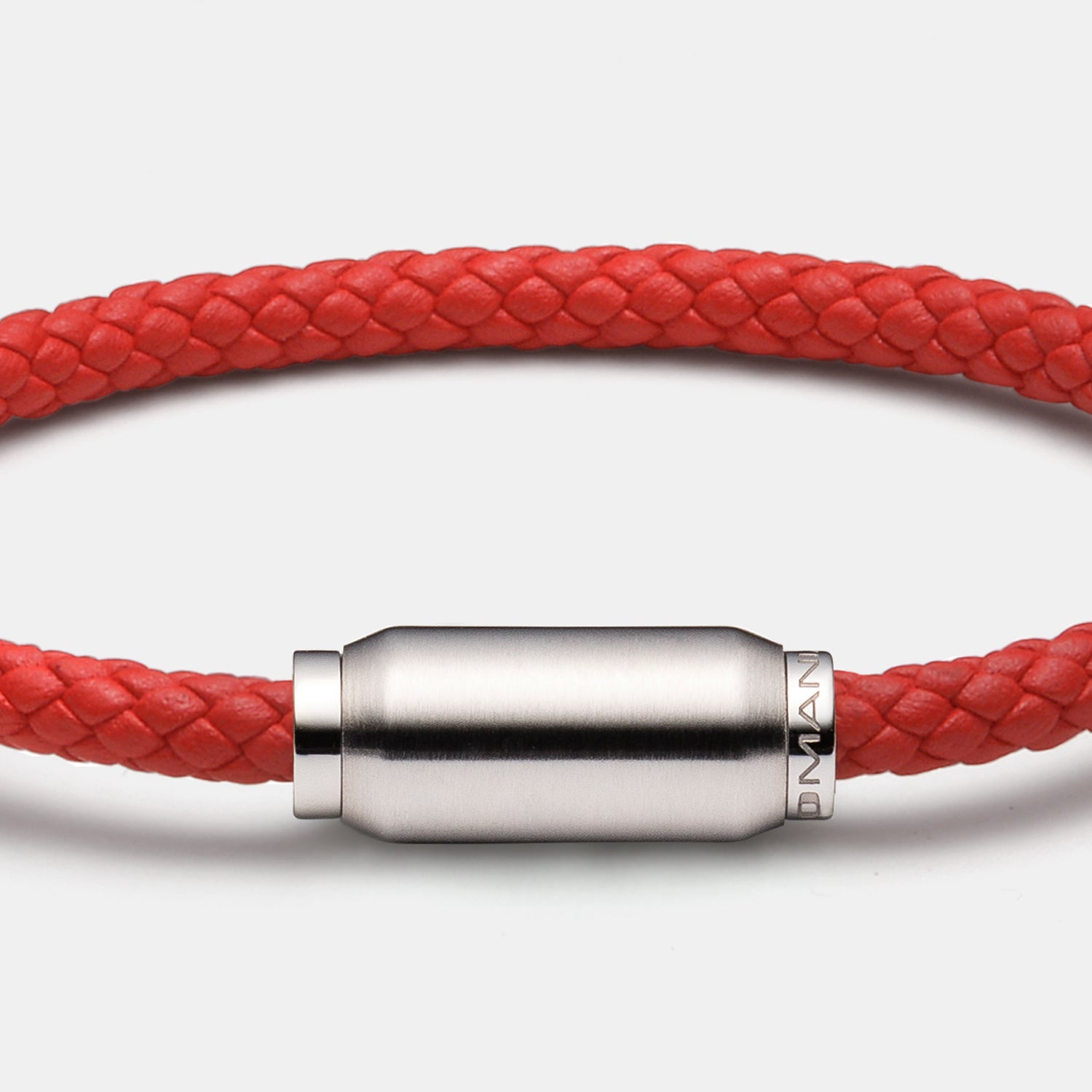 Leder Armband, rot
