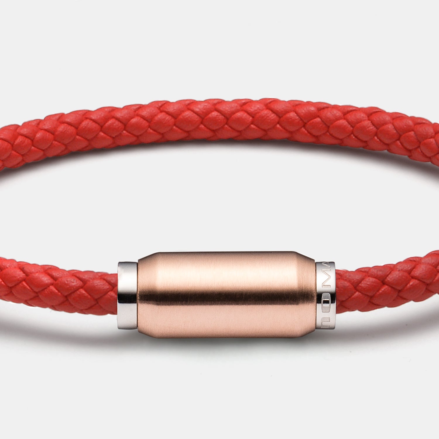 Leder Armband, rot