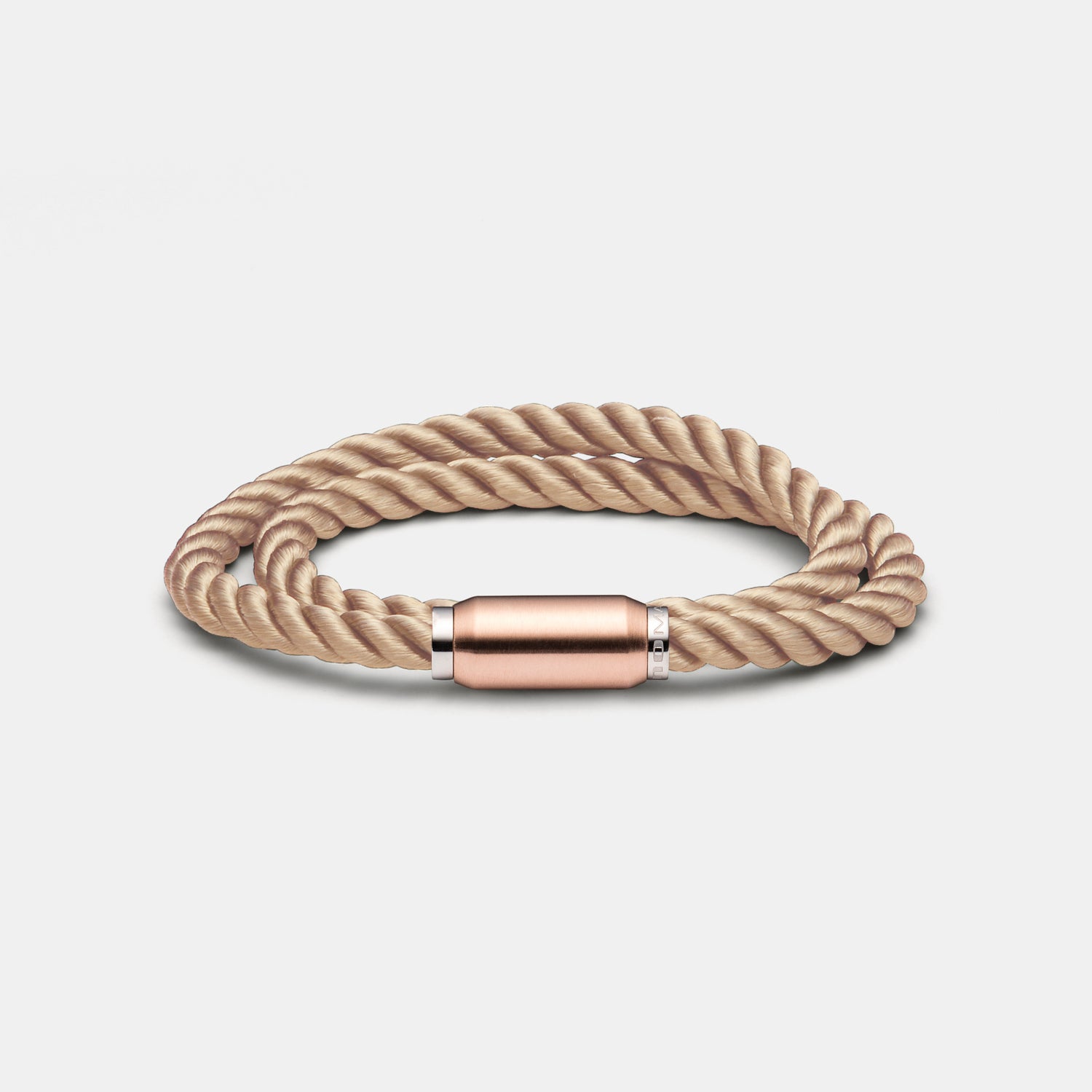 Seiden Armband, coffee