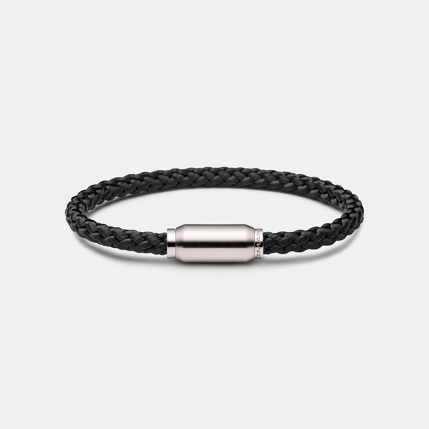 Segeltau Armband, schwarz