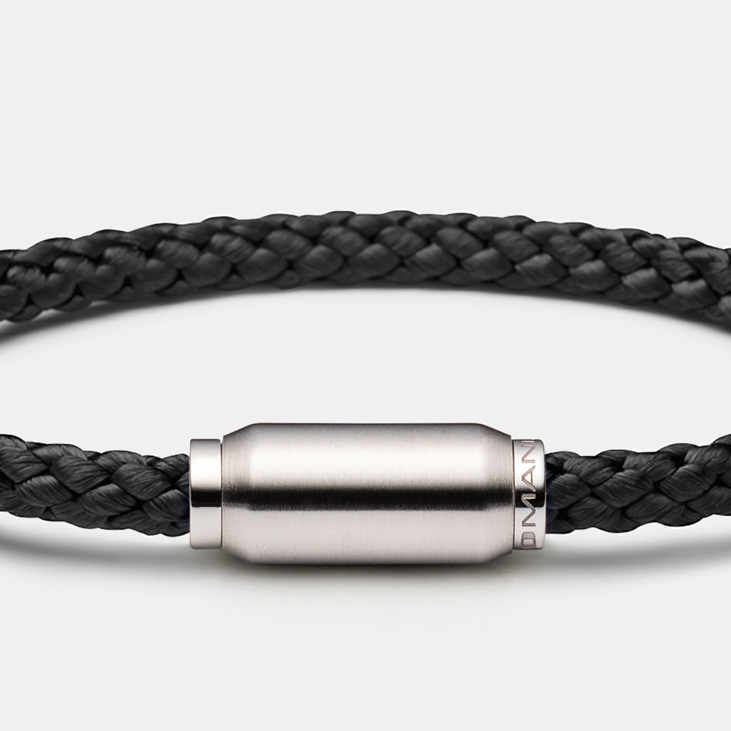 Segeltau Armband, schwarz