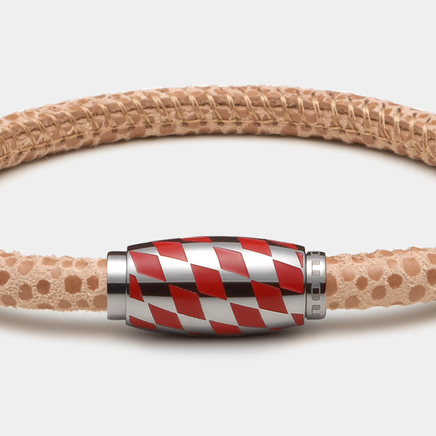 (mix&match)it! Armband, Leder, weiß