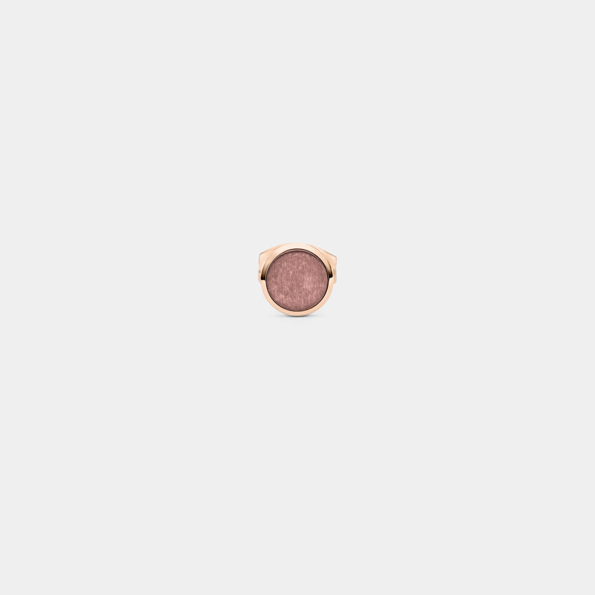Kleiner, rosé Orbis Ohrstecker (Stück)