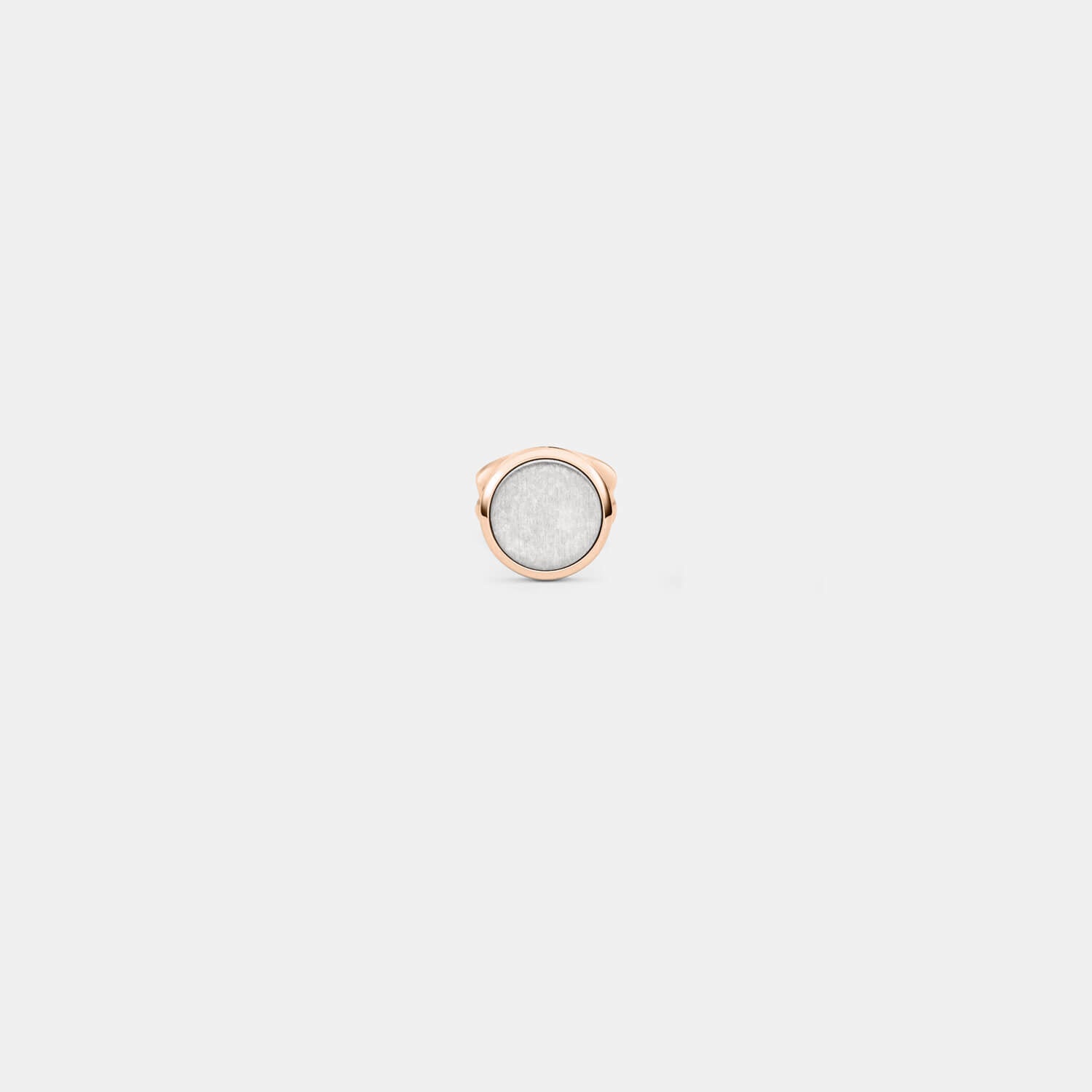 Kleiner, rosé Orbis Ohrstecker (Stück)