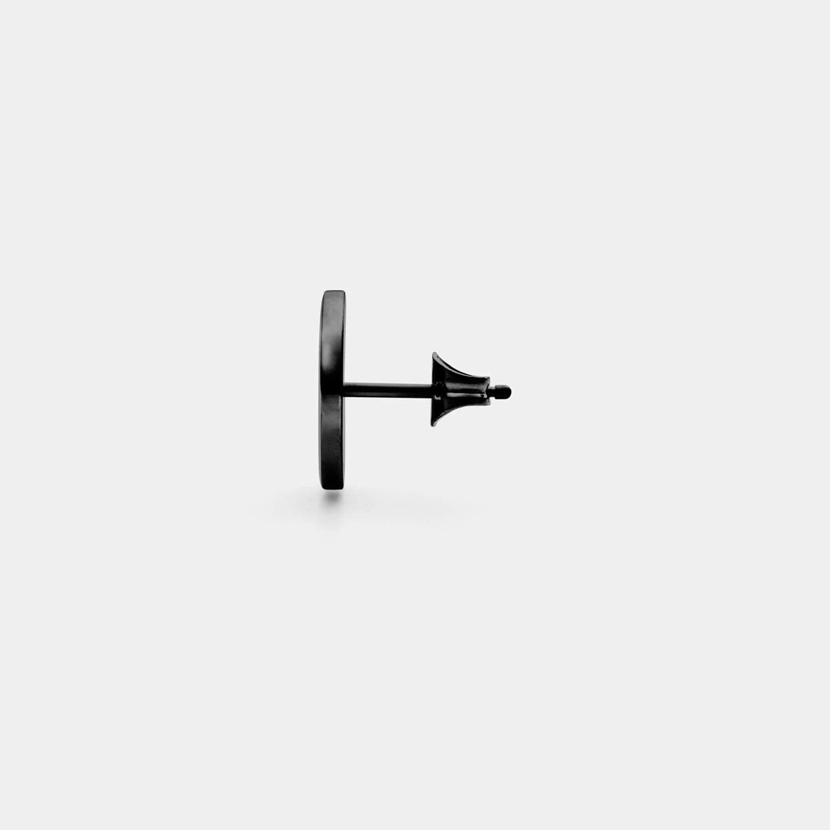Schwarzer Orbis Ohrstecker (Stück)