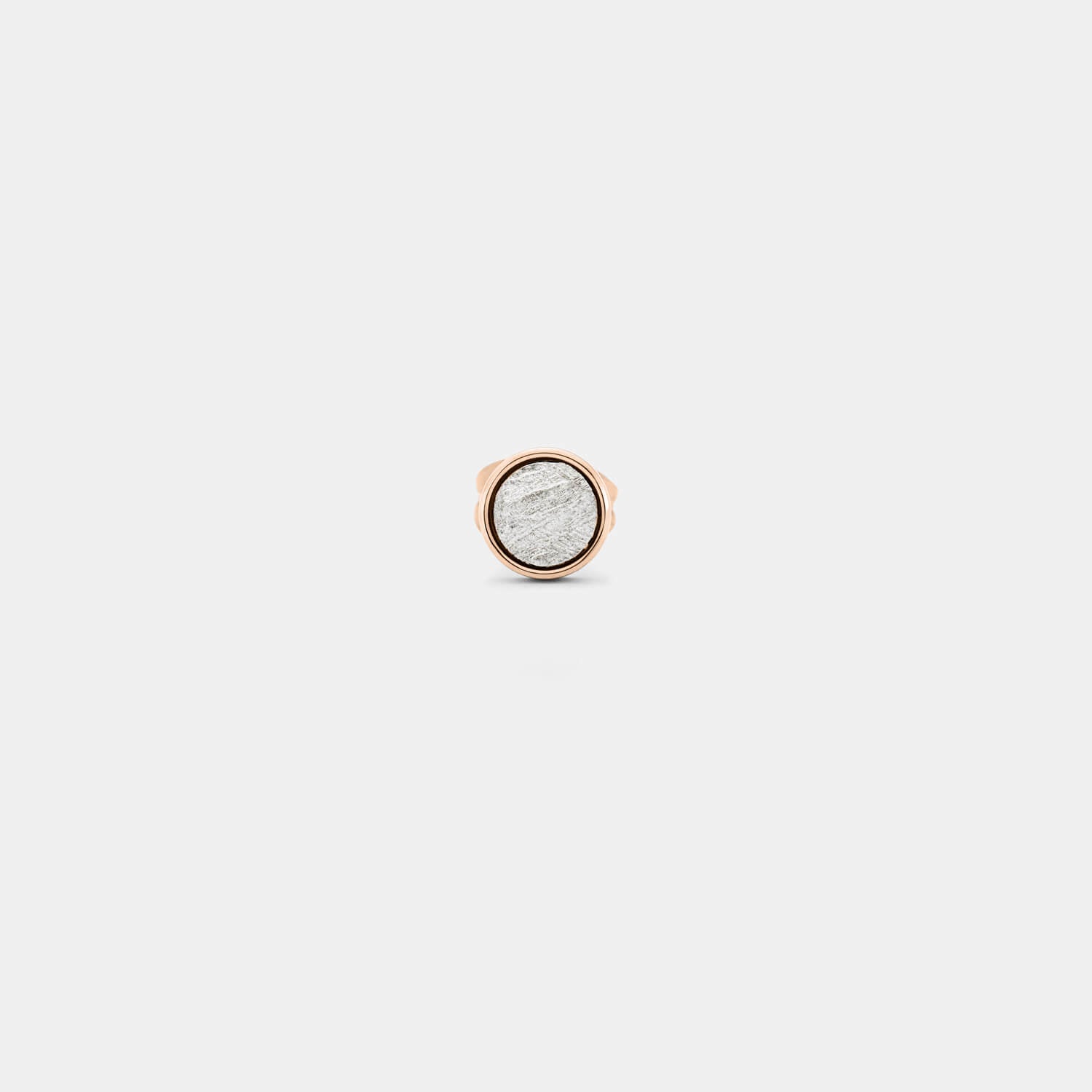 Kleiner, rosé Orbis Ohrstecker (Stück)
