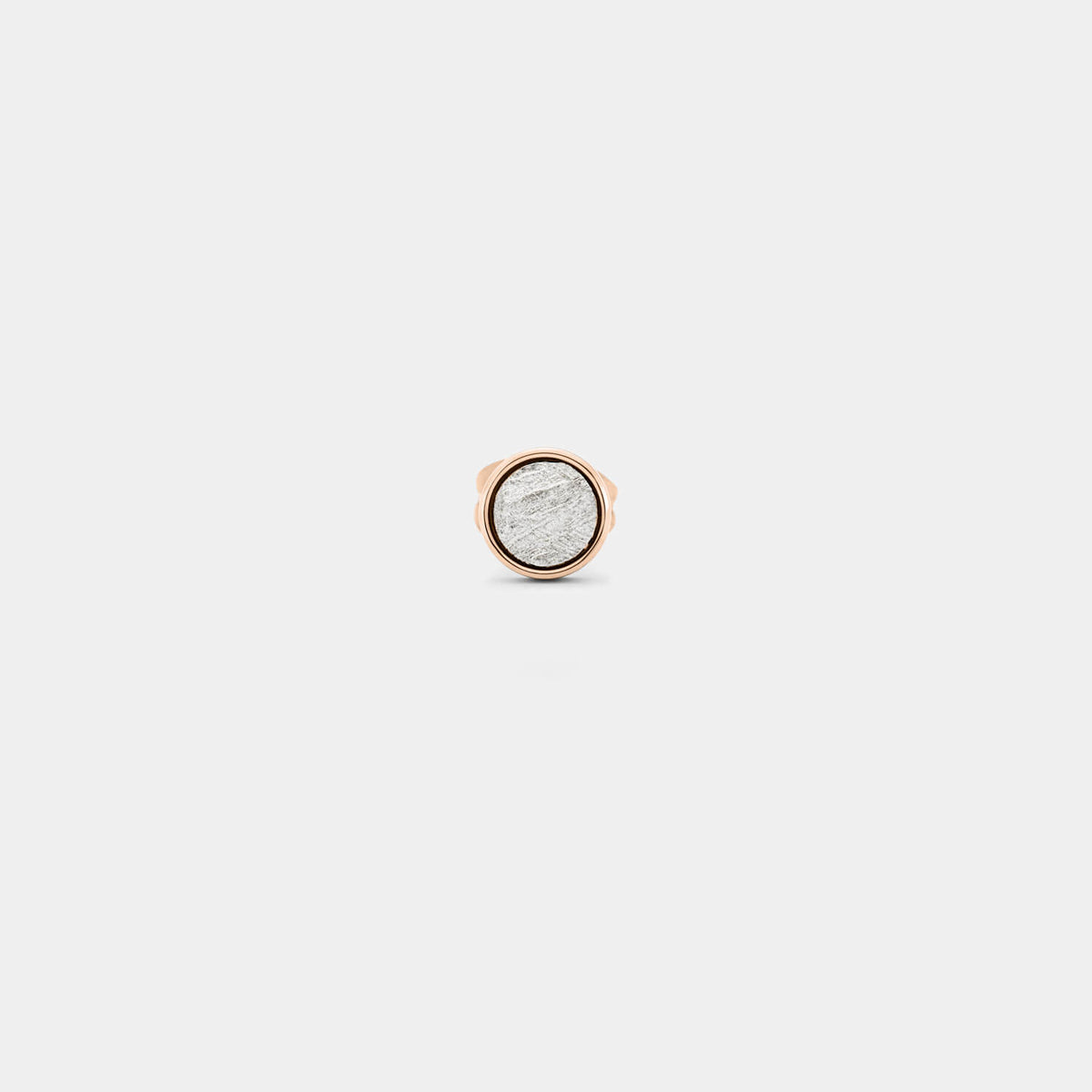 Kleiner, rosé Orbis Ohrstecker (Stück)