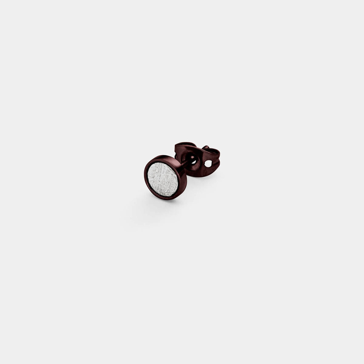 Kleiner, brauner Orbis Ohrstecker (Stück)