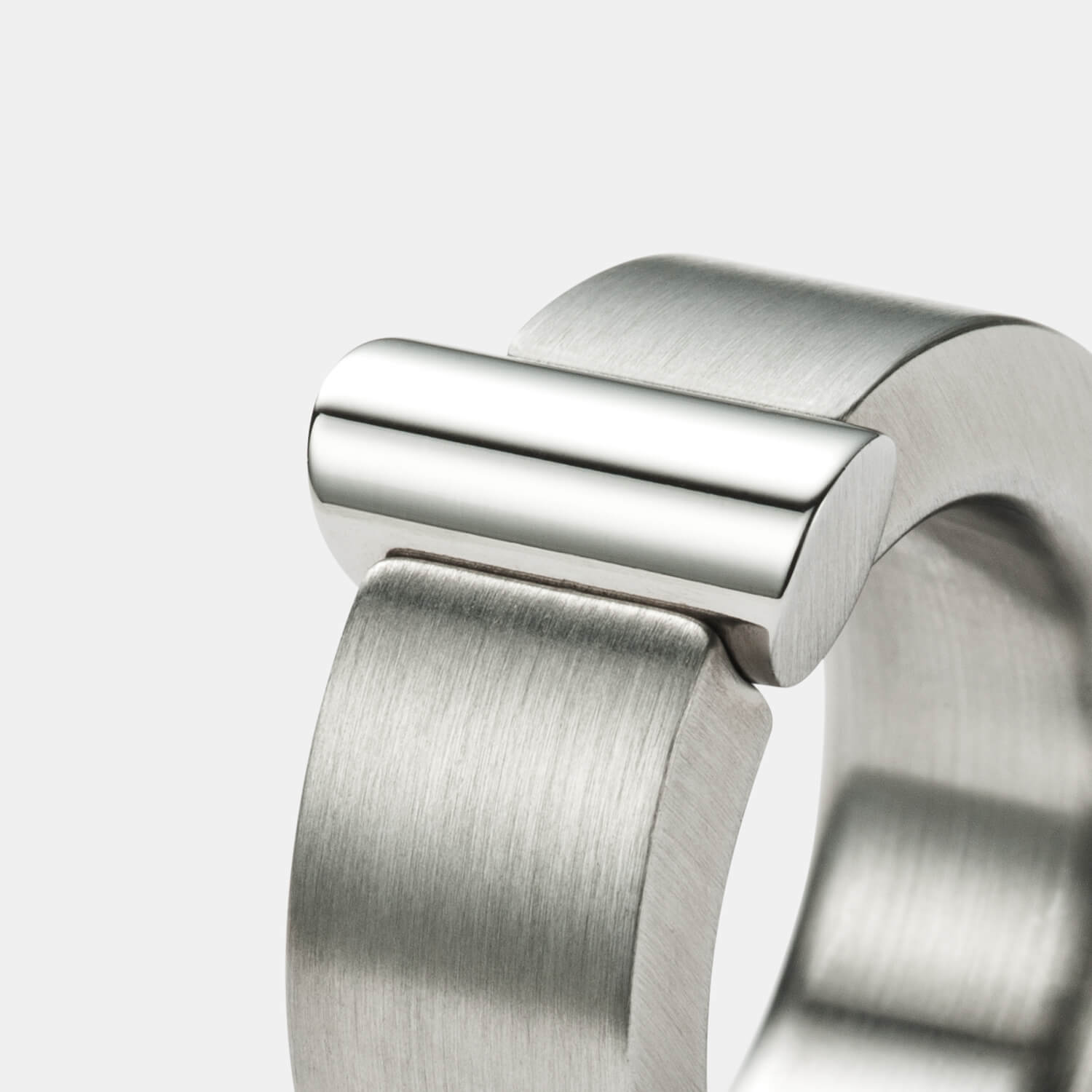 Sphere Spannring, Edelstahl