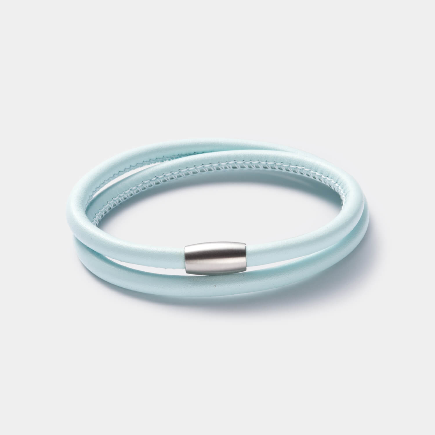 Friends Armband, Leder, weiß