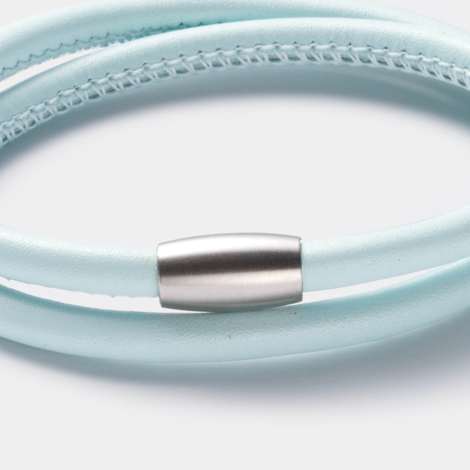 Friends Armband, Leder, weiß