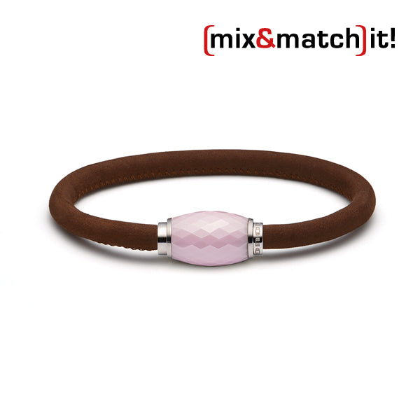 Lederarmband, mittelbraun
