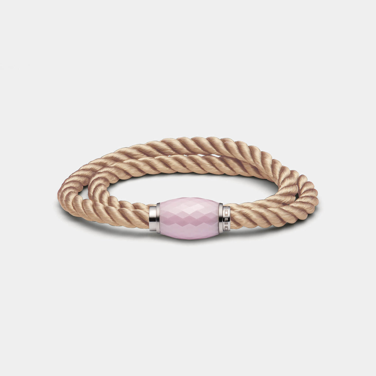 Seidenarmband, Seide, coffee