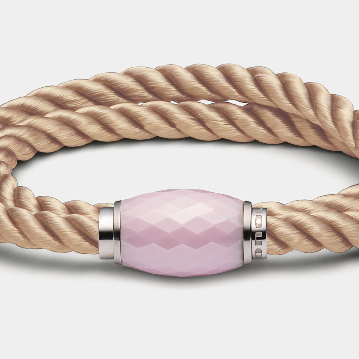 Seidenarmband, Seide, coffee