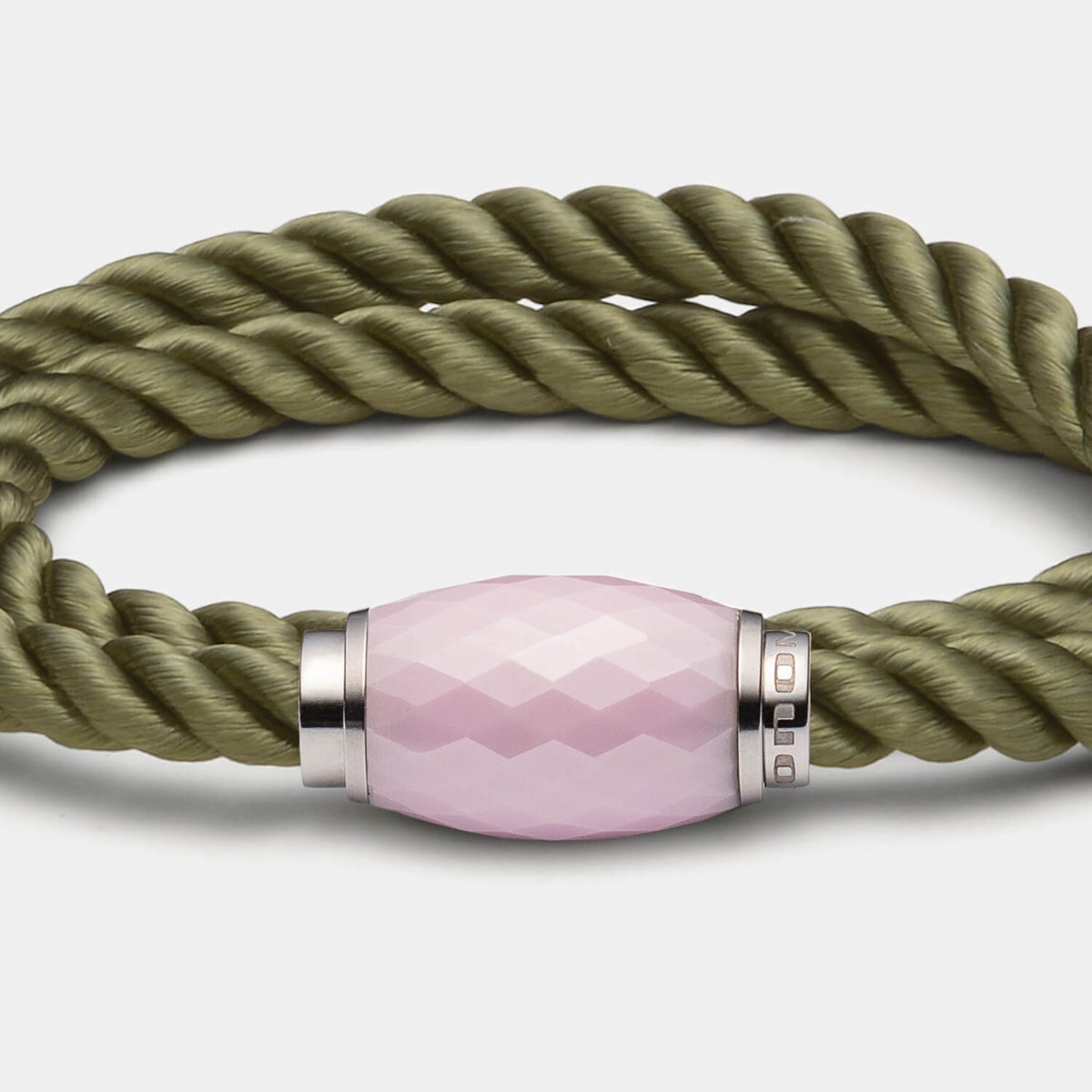 Armband, Seide, olive