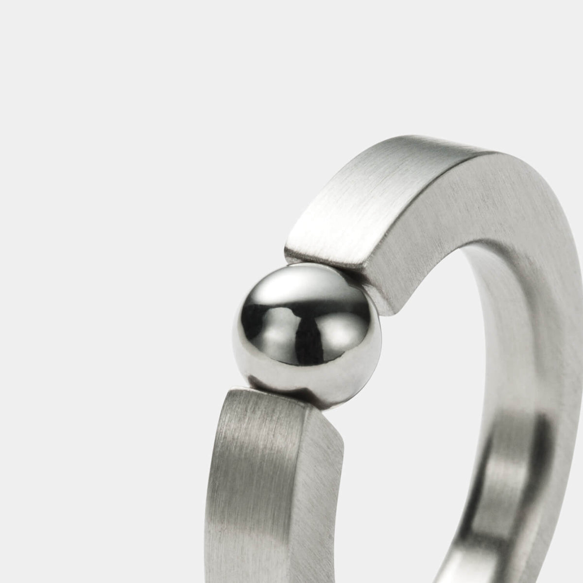 Sphere Spannring, Edelstahl