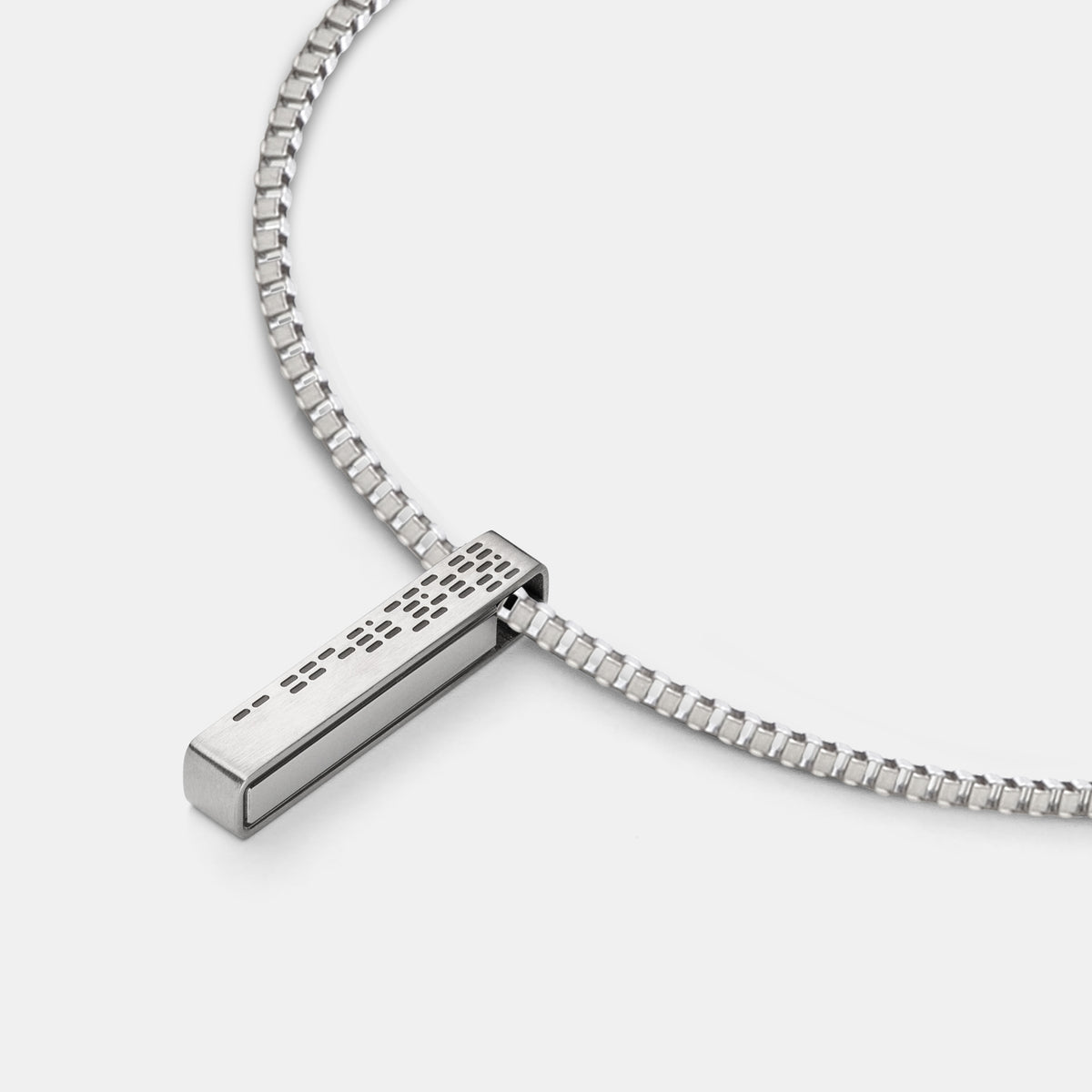 Morse Code Anhänger
