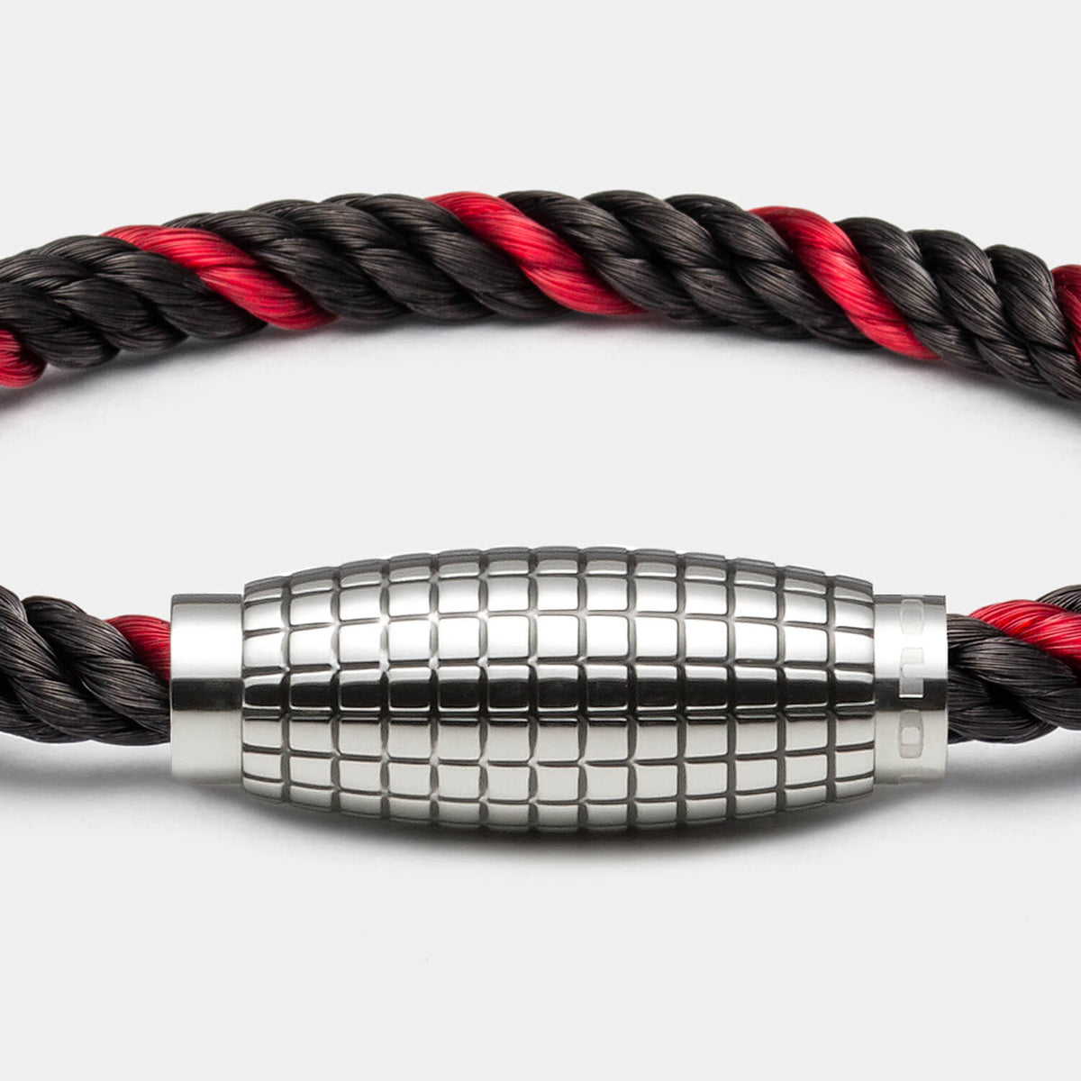 (mix&match)it! Armband, Edelstahl, schwarz/rot