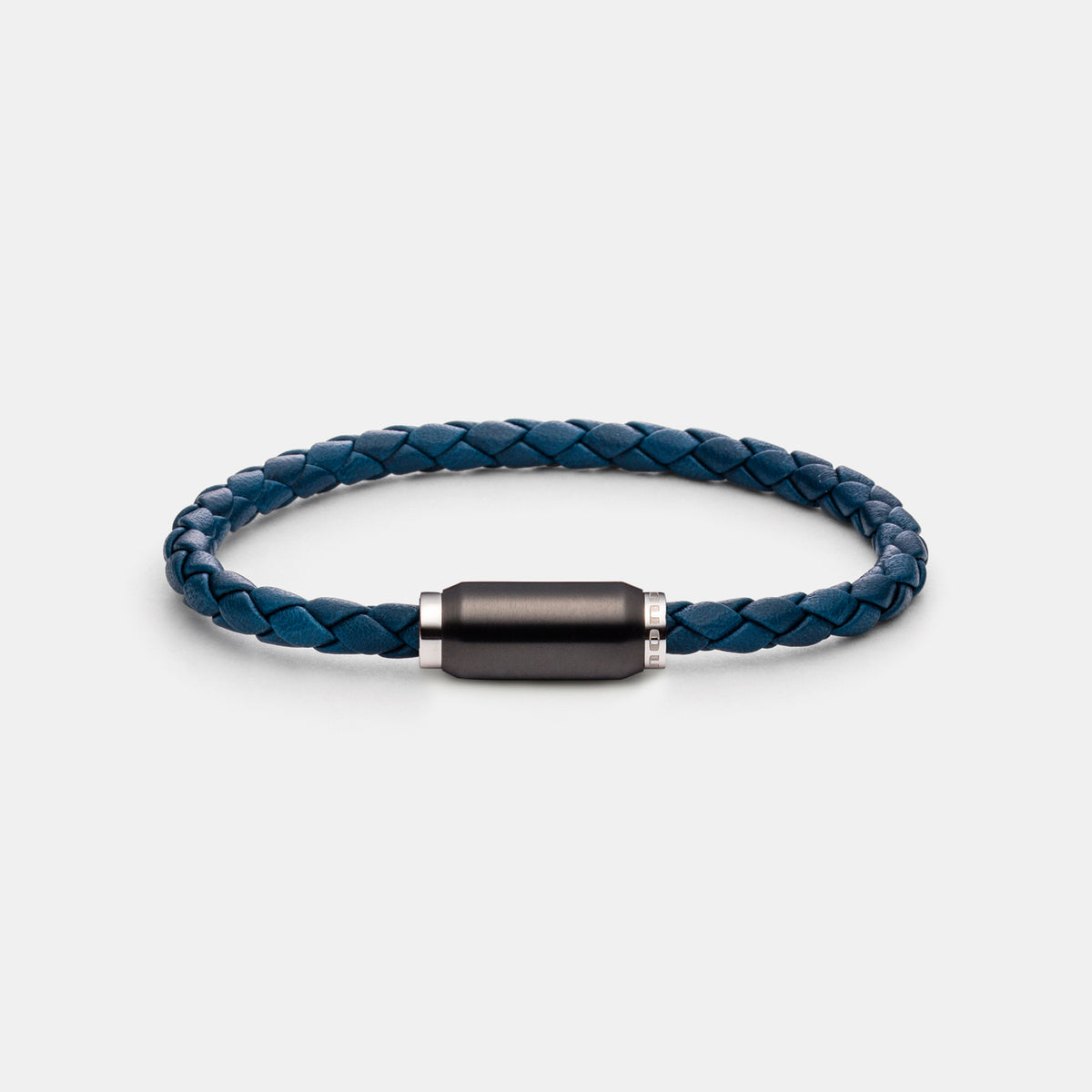 Lederarmband, blau