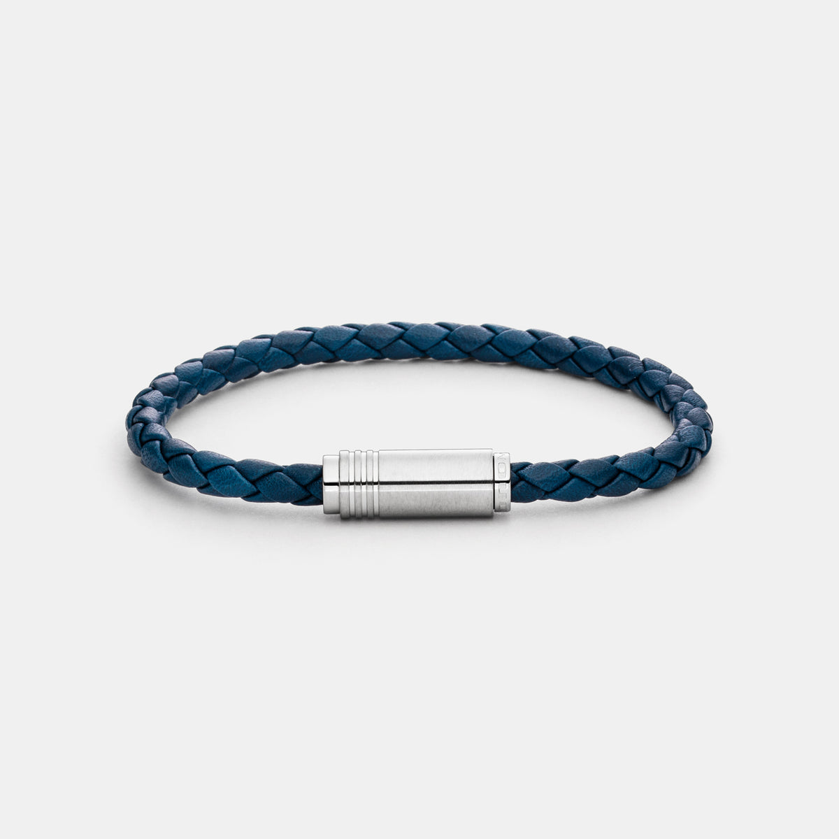 Lederarmband, blau