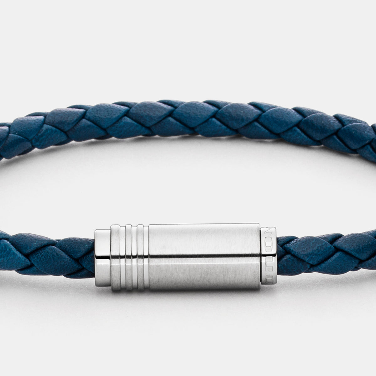Lederarmband, blau