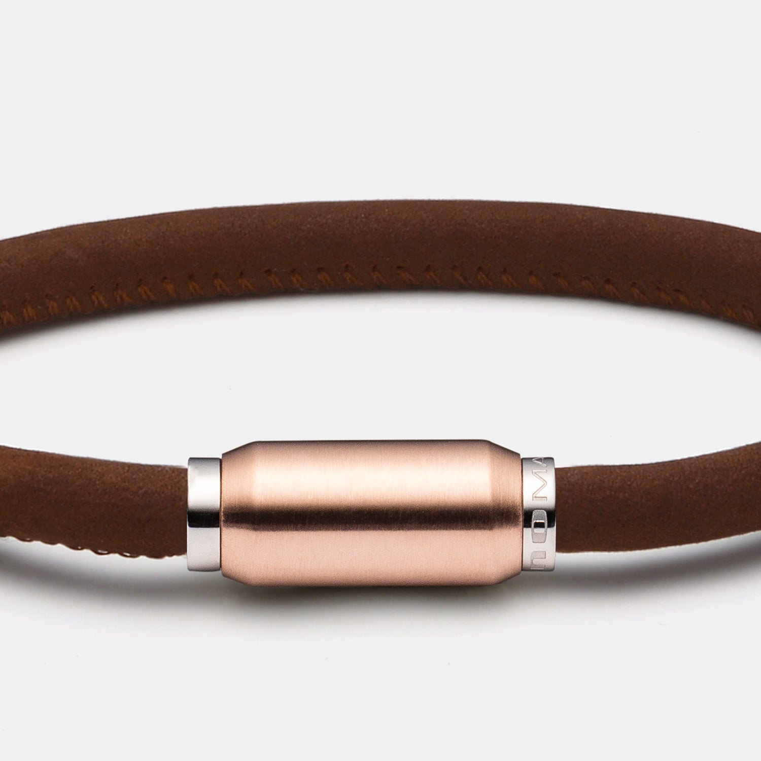Armband, Leder, mittelbraun