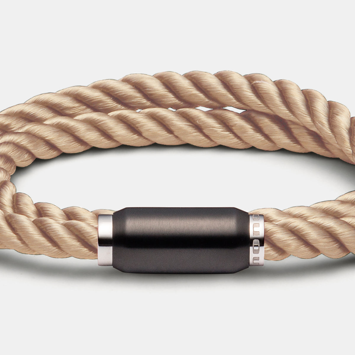 Damen Armband, Seide, coffee
