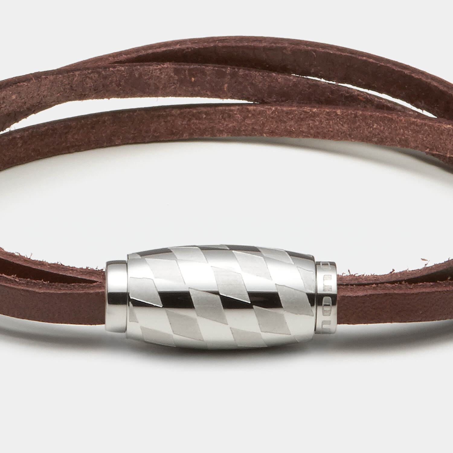 Bayerisches Lederarmband, braun